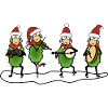 Christmas Folk Sheep