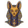 Hieroglyphs Bastet Egyptian Mythology