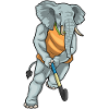 Bâton de hockey Elephant