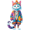 Hippie Cat