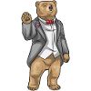 Bear Groom Jacket Wedding