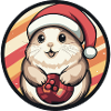 Hamster Weihnachten Christmas