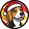 Beagle Dog Christmas Christmas