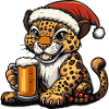 Leopard Beer Xmas Christmas