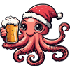 Octopus Bière Noël