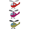 hubschrauber bunt