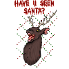Cerf Mal Sombre Noël Dicton