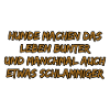 Hundebunte Lebensfreude