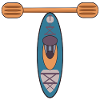 LETTER T - KAYAK