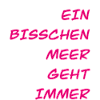 Meerliebe Spruch Schriftzug