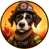 Fire Brigade Dog