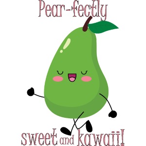 Poire parfaitement sucrée et kawaii !