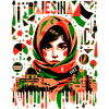 PALESTINE FILLE LIBRE