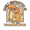 Easily Distracted By Parasaurolophus Lover