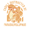 Easily Distracted By Parasaurolophus Lover