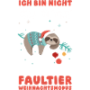 Santa Claus Christmas Party Sloth