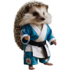 Sportlicher Igel