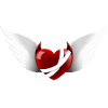 Devil's Heart with Angel Wings