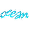 Ocean Text Art