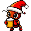 Ant Beer Xmas Christmas