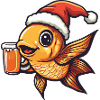 Bière Goldfish Noël Noël