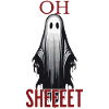 Halloween Oh Sheet Ghost Funny