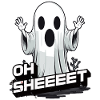 Halloween Oh Sheet Ghost Funny