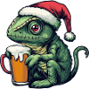 Chameleon Beer Xmas Christmas
