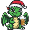 Dragon Beer Xmas Christmas