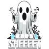 Halloween Oh Sheet Ghost Funny