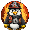 Pingouin pompier