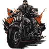 Motorcycle Biker