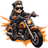 Motorcycle Biker Baby