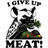 Vegetarian Hyena