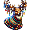 Renne de Noël
