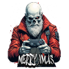 Joyeux Noël Gamer Crâne Design