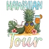 Visite des filles hawaïennes