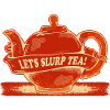 Red teapot Tea time