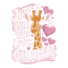 Giraffe Spruch Mädchen