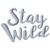 Stay wildly embroidered