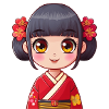 Jolie fille japonaise