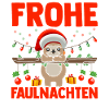 Weihnachtsmann Weihnachtsfest Faultier