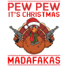 Funny Christmas turkey
