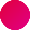 Circle in warm red