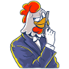 Chicken Agent Officer Detective