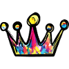 Krone Bunt Symbol