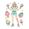 Cream Girl