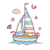 Sailing Comic Look