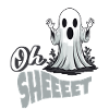 Funny Halloween Oh Sheet Ghost