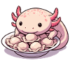 Axolotl Pelmeni Cute Gift